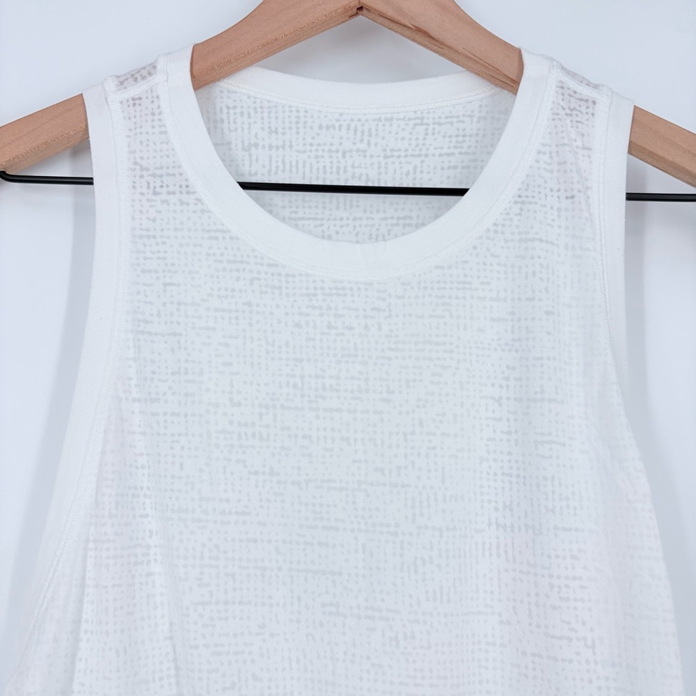 Lululemon Timeless Classic White Tank - Picture 4 of 9